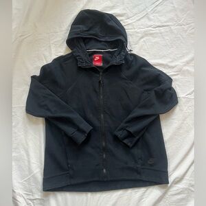 Nike Black Nike tech fleece full zip hoodie #techwear